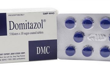 Thuốc Domitazol trị nhiễm trùng đường tiết niệu